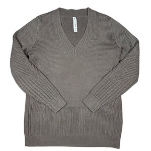 Women's Athleta Chunky Knit Sweater‎ XS Brown